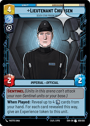 ⟡ Lieutenant Childsen, Death Star Prison Warden
