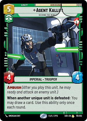 ⟡ Agent Kallus, Seeking the Rebels