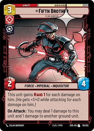 ⟡ Fifth Brother, Fear Hunter