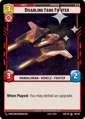 Disabling Fang Fighter