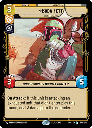 ⟡ Boba Fett, Disintegrator