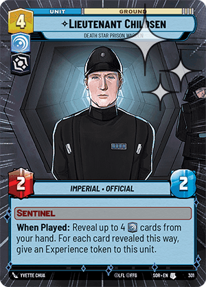 ⟡ Lieutenant Childsen, Death Star Prison Warden