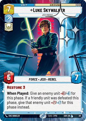 ⟡ Luke Skywalker, Jedi Knight