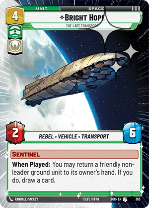 ⟡ Bright Hope, The Last Transport