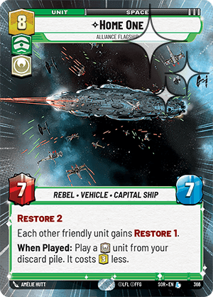 ⟡ Home One, Alliance Flagship