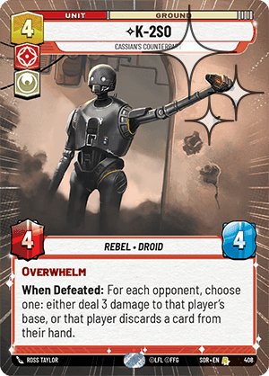 ⟡ K-2SO, Cassian's Counterpart