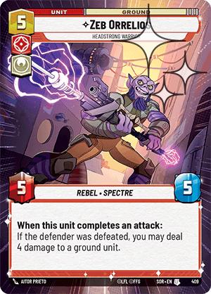 ⟡ Zeb Orrelios, Headstrong Warrior