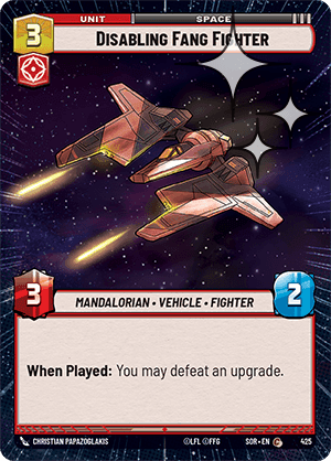 Disabling Fang Fighter