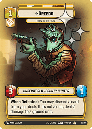 ⟡ Greedo, Slow on the Draw