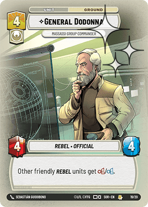 ⟡ General Dodonna, Massassi Group Commander