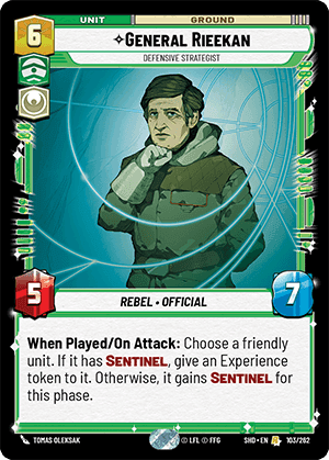 ⟡ General Rieekan, Defensive Strategist