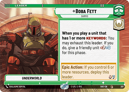 ⟡ Boba Fett, Daimyo