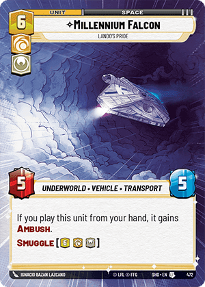 ⟡ Millennium Falcon, Lando's Pride