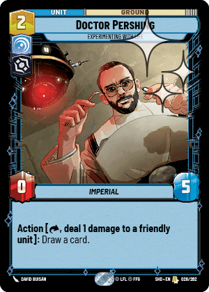 ⟡ Doctor Pershing, Experimenting With Life