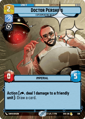 ⟡ Doctor Pershing, Experimenting With Life