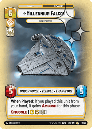 ⟡ Millennium Falcon, Lando's Pride