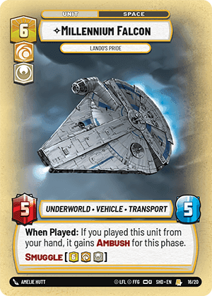 ⟡ Millennium Falcon, Lando's Pride