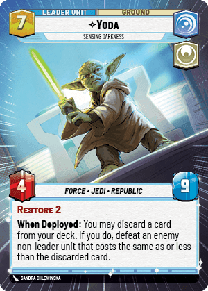 ⟡ Yoda, Sensing Darkness (back)