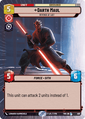 ⟡ Darth Maul, Revenge At Last