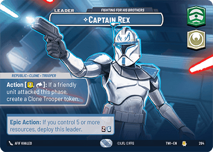 ⟡ Captain Rex, Fighting For His Brothers