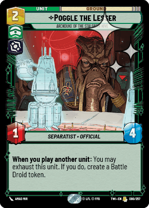 ⟡ Poggle the Lesser, Archduke of the Stalgasin Hive