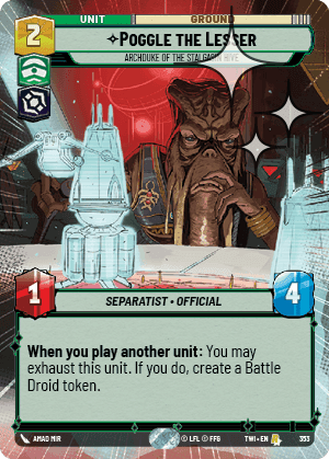 ⟡ Poggle the Lesser, Archduke of the Stalgasin Hive