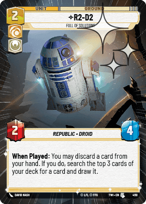 ⟡ R2-D2, Full of Solutions