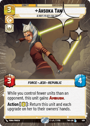 ⟡ Ahsoka Tano, Always Ready For Trouble