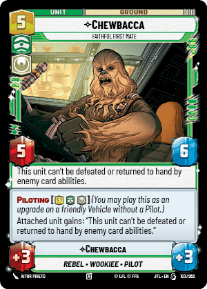 ⟡ Chewbacca, Faithful First Mate
