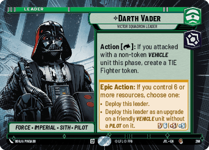 ⟡ Darth Vader, Victor Squadron Leader