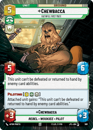 ⟡ Chewbacca, Faithful First Mate