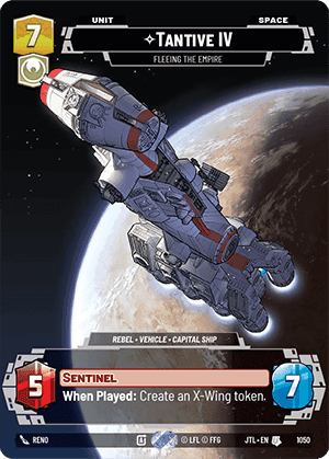 ⟡ Tantive IV, Fleeing the Empire