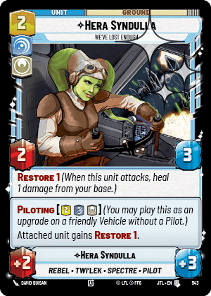 ⟡ Hera Syndulla, We've Lost Enough