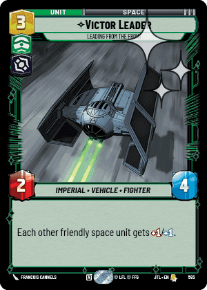 ⟡ Victor Leader, Leading from the Front