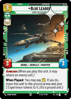 ⟡ Blue Leader, Scarif Air Support