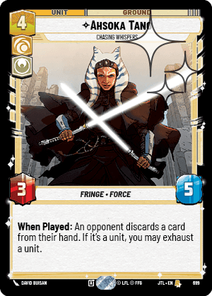 ⟡ Ahsoka Tano, Chasing Whispers