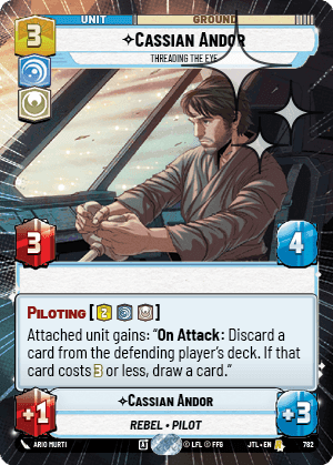 ⟡ Cassian Andor, Threading the Eye