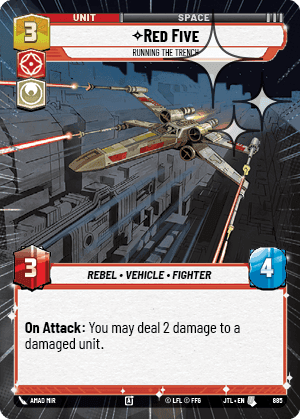 ⟡ Red Five, Running the Trench