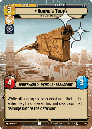 ⟡ Hound's Tooth, Reliable and Deadly