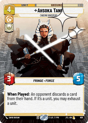 ⟡ Ahsoka Tano, Chasing Whispers