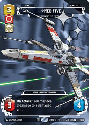 ⟡ Red Five, Running the Trench