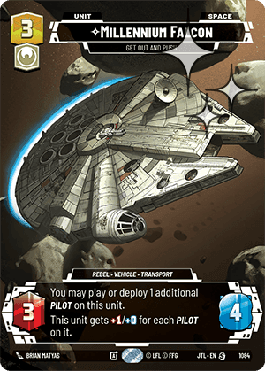 ⟡ Millennium Falcon, Get Out And Push