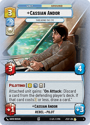 ⟡ Cassian Andor, Threading the Eye