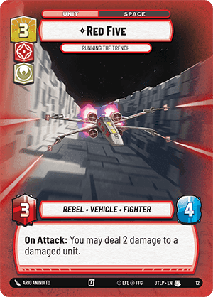 ⟡ Red Five, Running the Trench