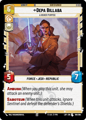 ⟡ Depa Billaba, A Higher Purpose