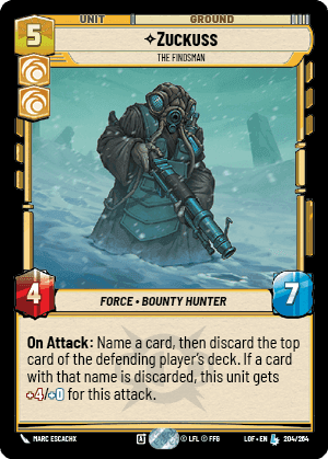 ⟡ Zuckuss, The Findsman