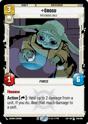 ⟡ Grogu, Mysterious Child