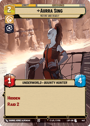 ⟡ Aurra Sing, Patient and Deadly