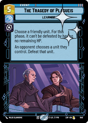 The Tragedy of Plagueis