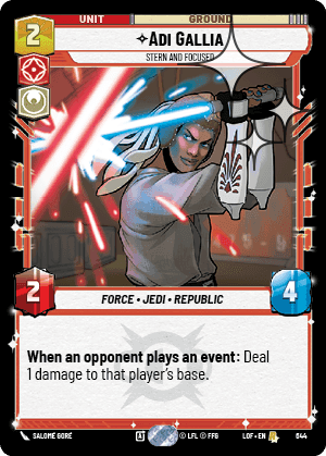 ⟡ Adi Gallia, Stern and Focused